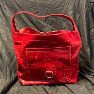 Beautiful red Dooney & Bourke